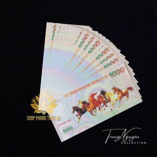 Sỉ Tiền Ngựa Macao Mã Đáo Thành Công - Cá Chép Hóa Rồng 1000 - Tiền Con Ngựa Lì Xì Tết 2026