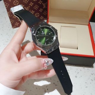 SALE RẺ ĐỒNG HỒ NAM THỜI TRANG HULOT NIỀNG TRƠN DÂY CAO SU