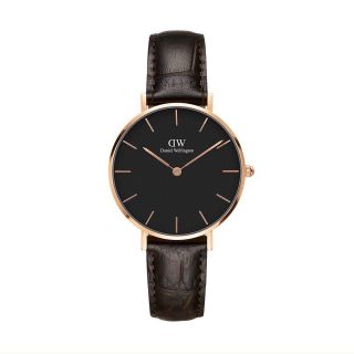 SIÊU SALE ĐỒNG HỒ NỮ CAO CẤP D WELLINGTON PETITE BLACK SIZE 28