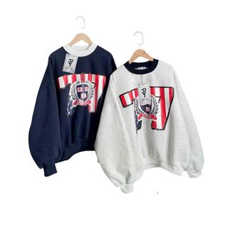 Áo SWETER In Nhiệt Cờ Số 77