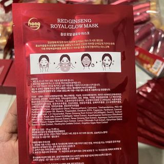 Mặt Nạ Dưỡng da hồng sâm Hàn Quốc