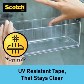 Băng keo 2 mặt trong suốt khổ 19mm Scotch 3M SB-BK410 - Nhiều kích thước, Cường lực, siêu dính, thẩm mỹ