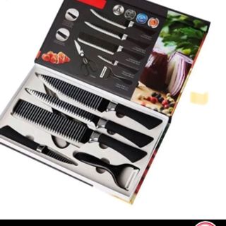 Bộ Dao Nhật 5 Món Lưỡi Sóng