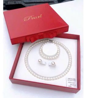 SET BỘ VÒNG Ngọc trai 3 chi tiết v