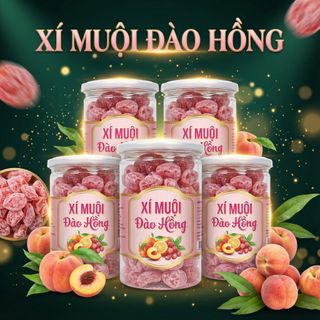 XÍ MUỘI ĐÀO - "TUYỆT PHẨM" MỨT ANH ĐÀO: NGỌT NGÀO, DẺO THƠM 500G - WINNIE HOUSE