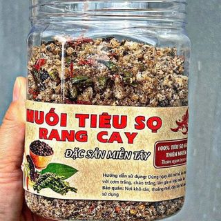 MUỐI TIÊU SỌ RANG CAY – CHẤM GÌ CŨNG NGON, CHẤM GÌ CŨNG GHIỀN 500G - WINNIE HOUSE