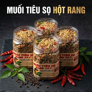 MUỐI TIÊU SỌ RANG CAY – CHẤM GÌ CŨNG NGON, CHẤM GÌ CŨNG GHIỀN 500G - WINNIE HOUSE
