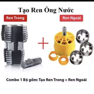 Bộ Dụng Cụ Tạo Ren Trong Ngoài Ống Nước