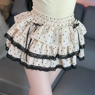 CHÂN VÁY TẦNG CHẤM BI - LÊ PHƯƠNG BOUTIQUE