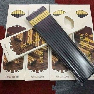 SÉT 10 ĐÔI ĐŨA MẠ VÀNG KHÁNG KHUẨN