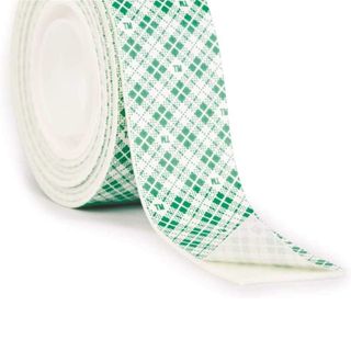 Băng keo siêu dính 2 mặt màu trắng khổ 19mm Scotch 3M SB-BK110 - Cường lực, thẩm mỹ, dán trong nhà, logo, móc treo đồ