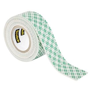 Băng keo siêu dính 2 mặt màu trắng khổ 19mm Scotch 3M SB-BK110 - Cường lực, thẩm mỹ, dán trong nhà, logo, móc treo đồ