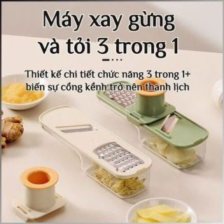 Máy xay gừng và tỏi đa chức năng 3 trong 1