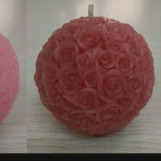 NẾN QUẢ CẦU BÔNG HỒNG