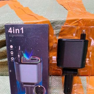 Sạc xe hơi 4in1