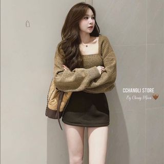 🔥 SÉT LEN KHOÁC NGOÀI KÈM ÁO QUÂY HOT QC – MẪU ĐẸP CHÁY HÀNG 2025 🔥