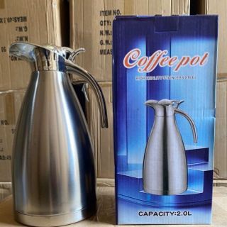 Bình nước giữ nhiệt mỏ vịt nóng lạnh ruột INOX 304 cáo cấp dung tích 2L