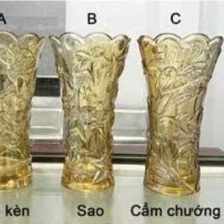 BÌNH CẮM HOA MÀU 25CM HOẠ TIẾT MÃ 282A,B,C