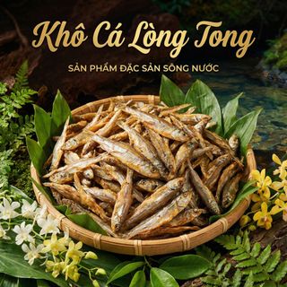 KHÔ CÁ LÒNG TONG NHÀ LÀM, ĐẶC SẢN MIỀN TÂY 250G - WINNIE HOUSE