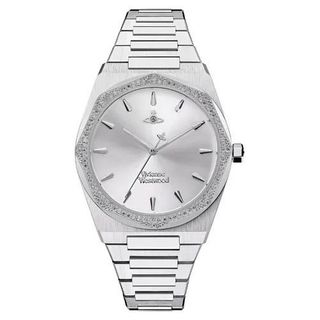 SET ĐỒNG HỒ CAO CẤP VIVIENNE LIMEHOUSE BẠC CÙNG DÂY CHUYỀN FULLBOX