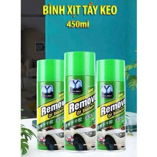 Bình xịt tẩy keo