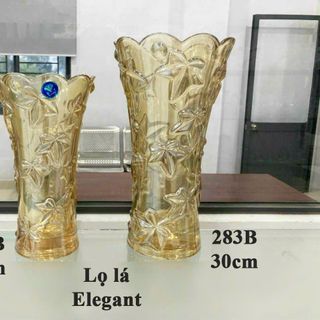BÌNH CẮM HOA VÀNG 30CM HOẠ TIẾT MÃ 283A,B,C