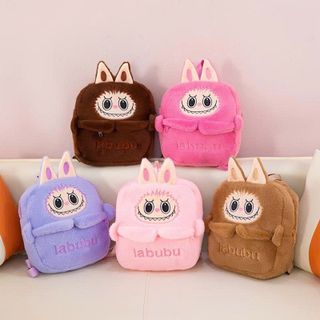 BALO MẦM NON HOẠT HÌNH LABUBU 1 NGĂN MẪU MỚI SIÊU DỄ THƯƠNG - PIPI STORE