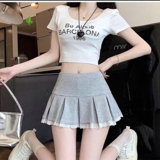 CHÂN VÁY XẾP LY PHỐI REN - LÊ PHƯƠNG BOUTIQUE