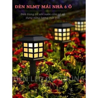 Đèn năng lượng mặt trời mái nhà 6 ô