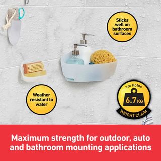 Băng keo cường lực 2 mặt màu xám khổ rộng 19mm Scotch 3M SB-BK414 - Nhiều kích thước, siêu dính, thẩm mỹ, chịu nhiệt cao