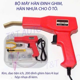 Bộ máy hàn đinh ghim- hàn nhựa cho ô tô