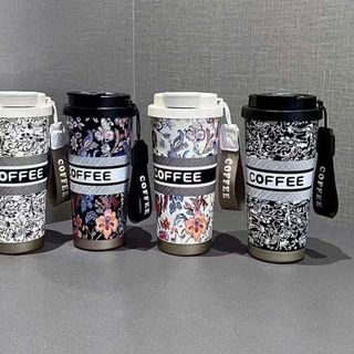 Ly Giữ Nhiệt Hoa Phong Cách coffe