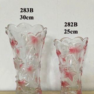 BÌNH CẮM HOA MÀU 25CM HOẠ TIẾT MÃ 282A,B,C