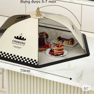 Lồng bàn lưới gấp gọn cooking