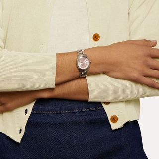 SET ĐỒNG HỒ SIÊU CẤP VIVIENNE FENCHURH TRỌN BỘ TRANG SỨC MẶT HỒNG FULLBOX