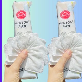 Bông Tẩy Trang 150 Miếng Vuông