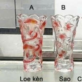 BÌNH CẮM HOA MÀU 30CM HOẠ TIẾT MÃ 283A,B,C