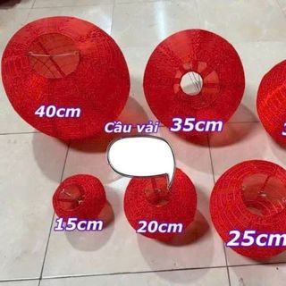 Đèn lồng vải lụa