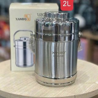 Cặp Lồng TRẮNG XANBO THẲNG 1500ML mẫu mới (THÙNG 24C)