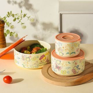 Bộ 3 Bát Sứ Hoa (THÙNG 20B)