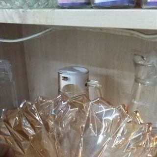 Tô Bát Thủy Tinh Kim Cương Vàng 398-1 (THUNG 8C)