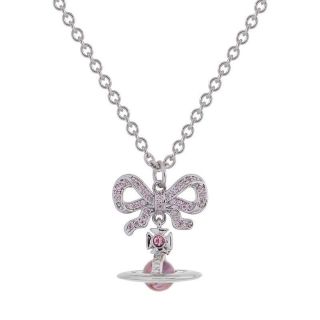 HOA TAI VÀ DÂY CHUYỀN SIÊU CẤP VIVIENNE MẶT NƠ ĐÁ FULLBOX