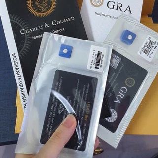 HỘT XOÀN NHÂN TẠO MOSSANITE CÓ GIẤY KIỂM ĐỊNH GRA CÓ SẴN TỪ 1 ĐẾN 12 LY