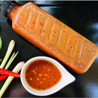 Muối châm thần thánh ớt đỏ - Chai 300ml