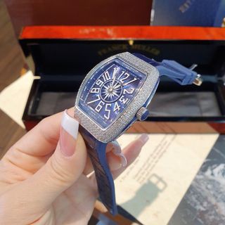 ĐỒNG HỒ NỮ CAO CẤP PRANCK VANGUARD V32 NIỀNG XOÀN DÂY DA NHIỀU MÀU