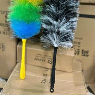 Chổi Phất Trần Lông Đen Trắng ( THÙNG 200C )