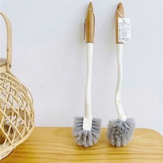 Chổi cọ vệ sinh bồn cầu toilet cán gỗ (THÙNG 100C)