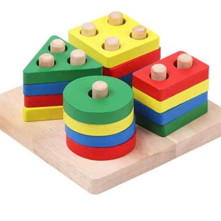 Combo 6 món đồ chơi gỗ