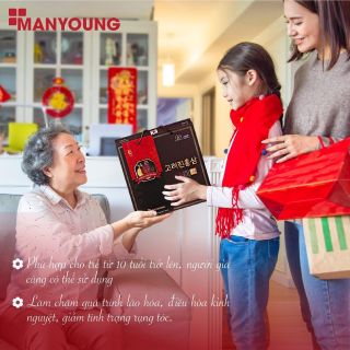 Nước hồng sâm man jeong hộp 30 gói