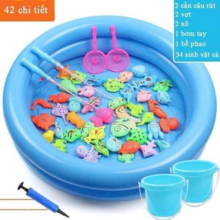 BỘ ĐỒ CHƠI CÂU CÁ 42 CHI TIẾT